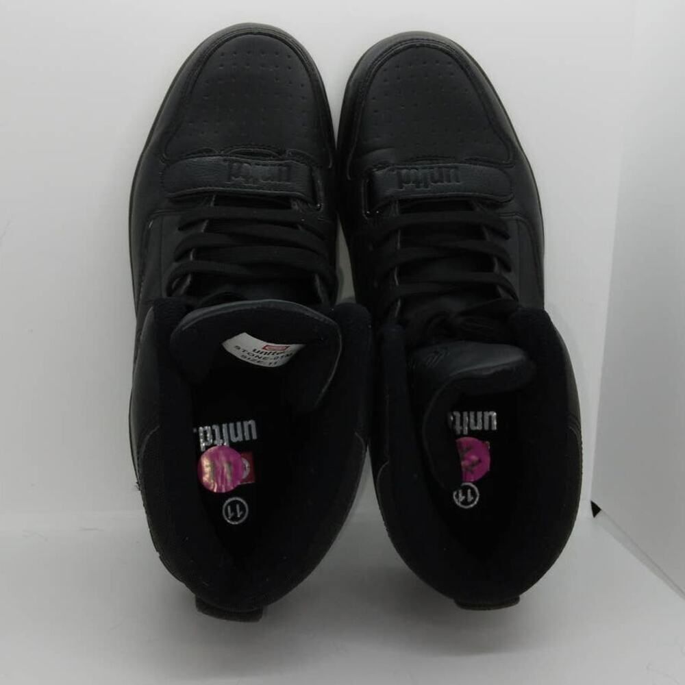 Mark Ecko Designer Mens NEW Triple Panther Black Hi Top Sneakers - sz. 11 - Picture 3 of 6